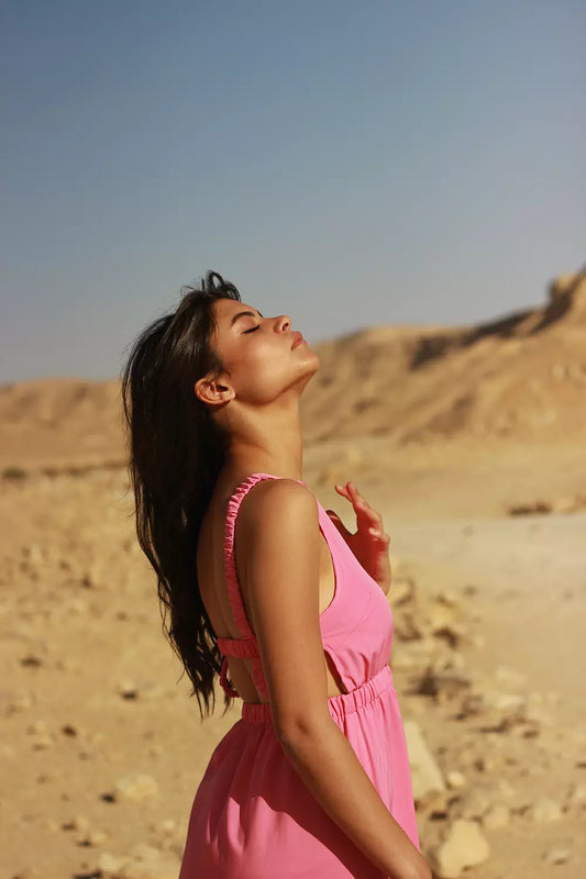 Backless barbie dress