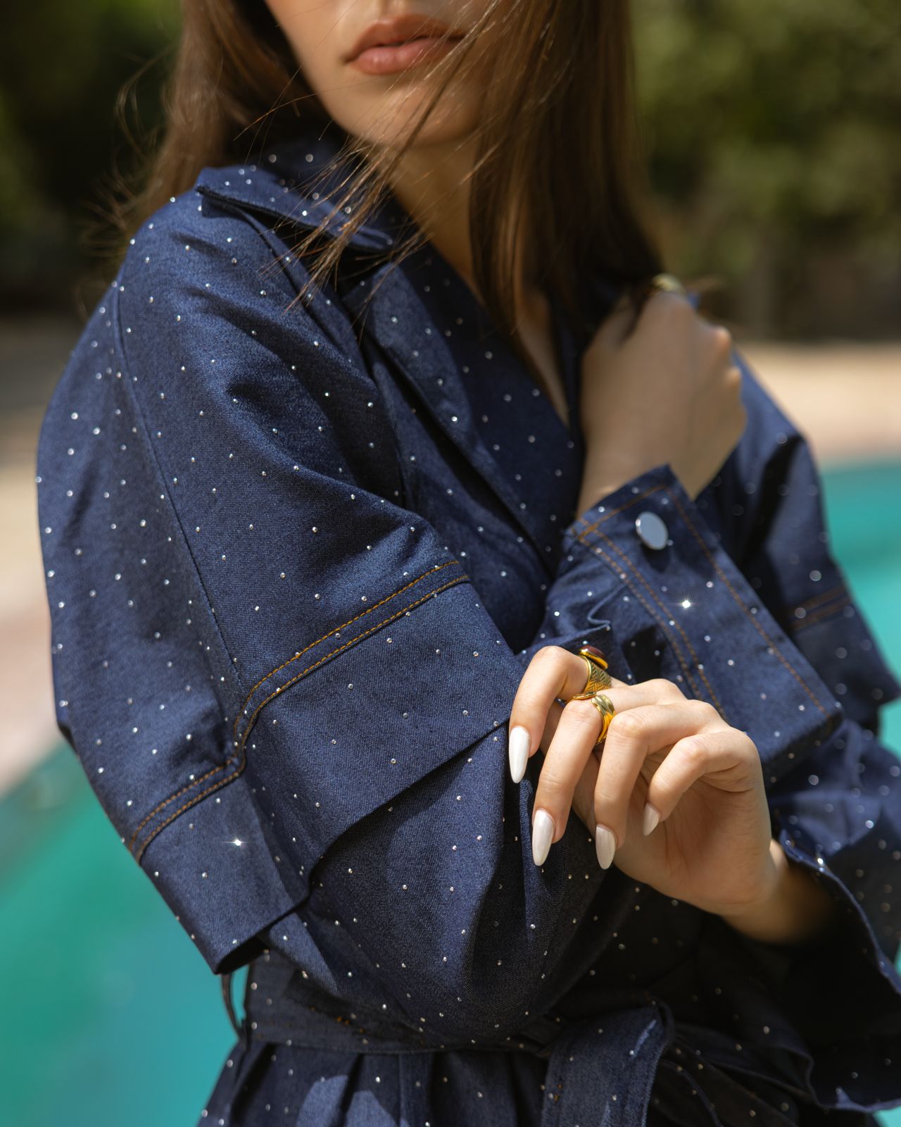 Bling denim set