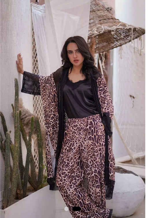 Leopard kimono