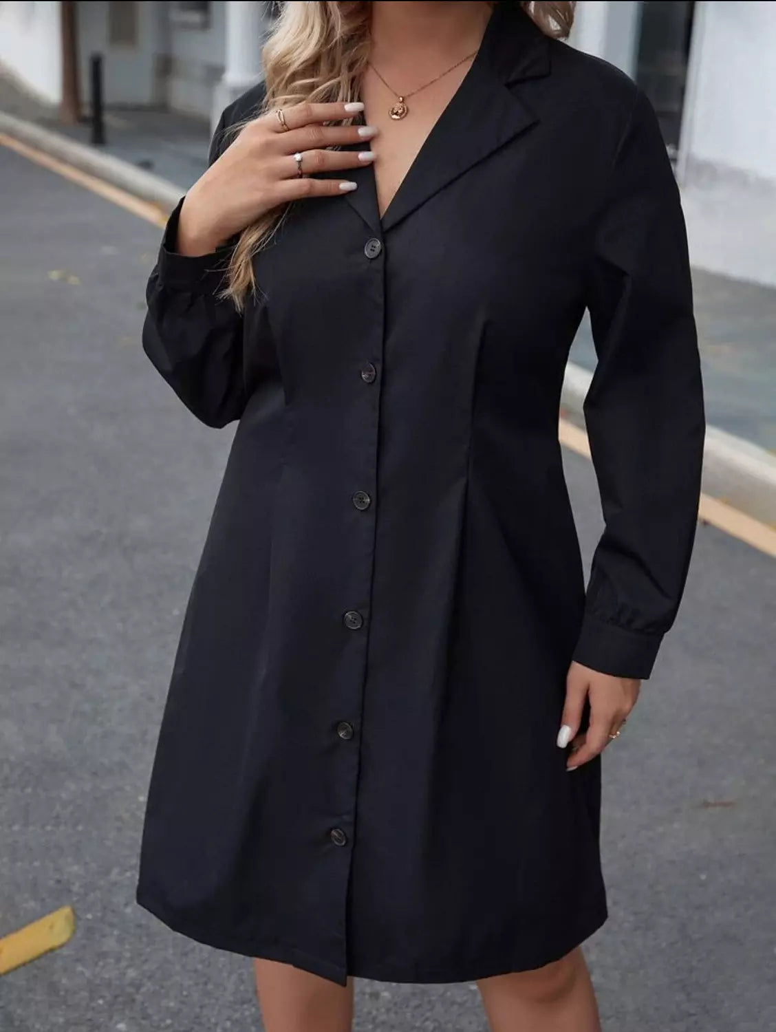 Black long shirt