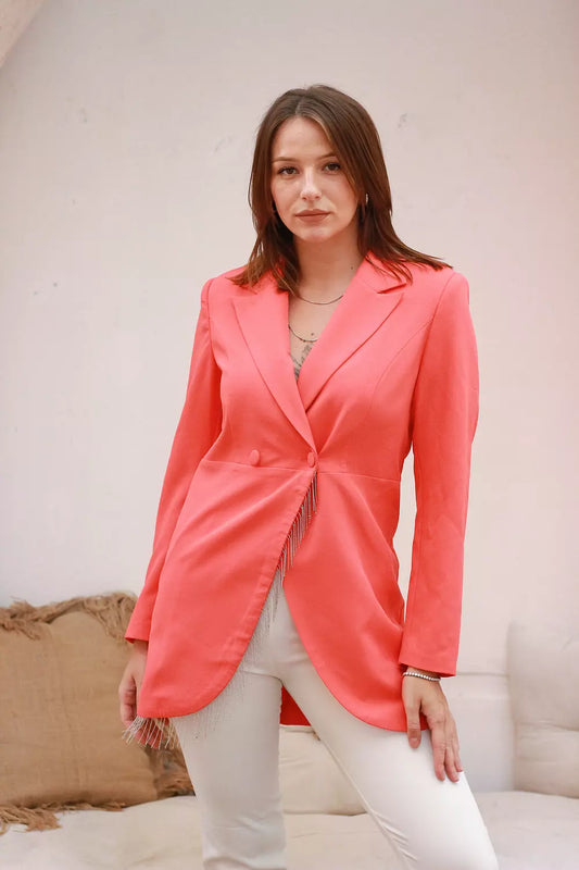 Tassel blazer
