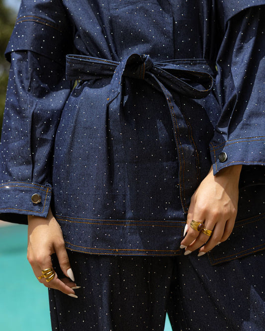 Bling denim set
