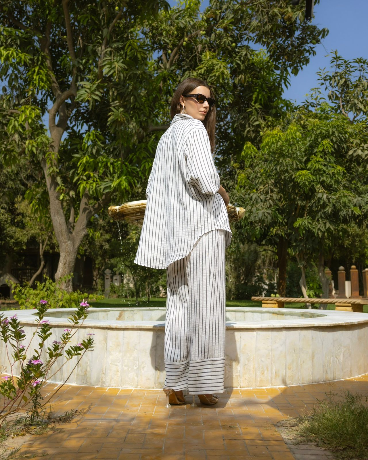 Striped 3 pieces set