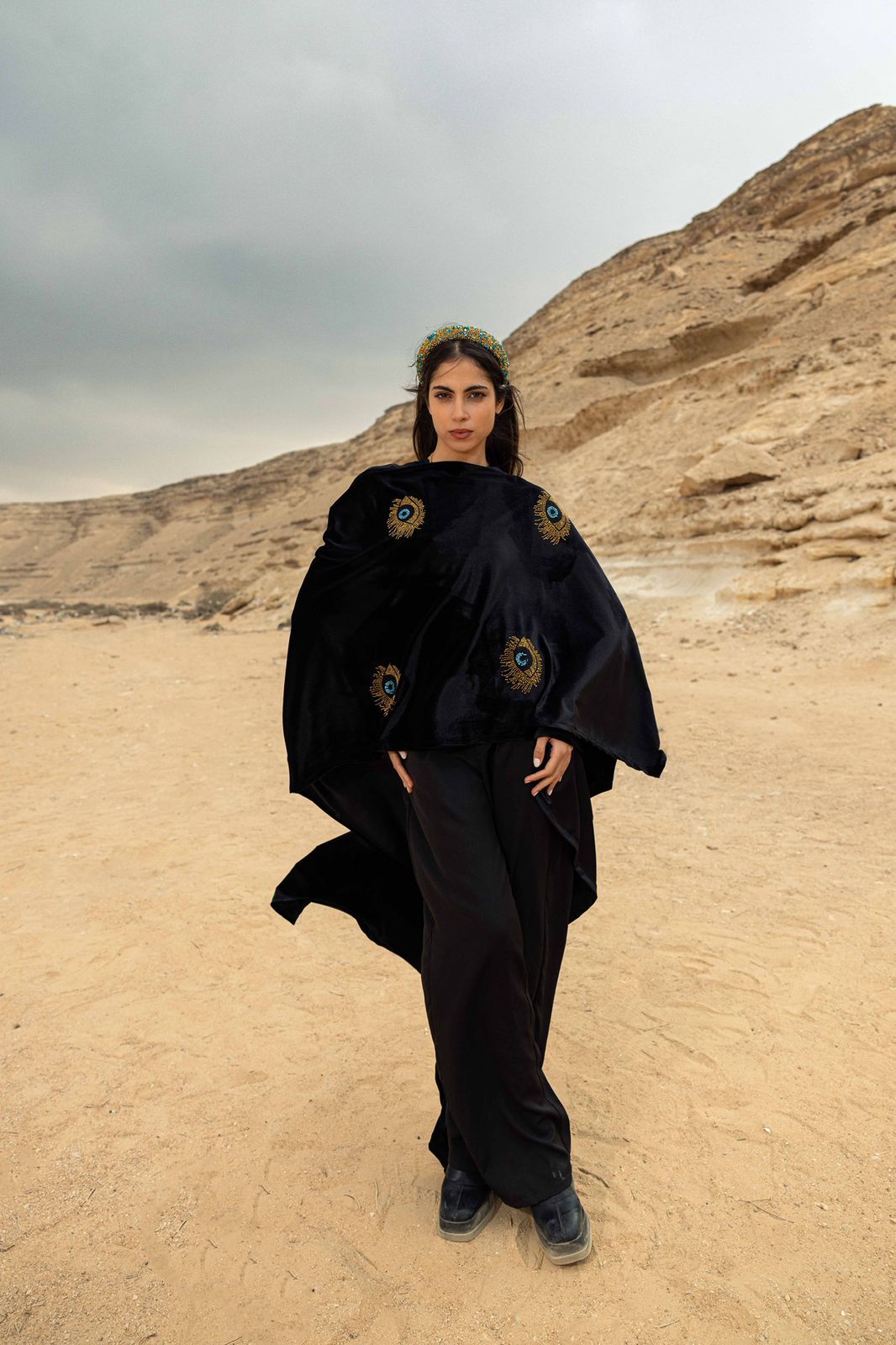 Nazra SHAWL kaftan