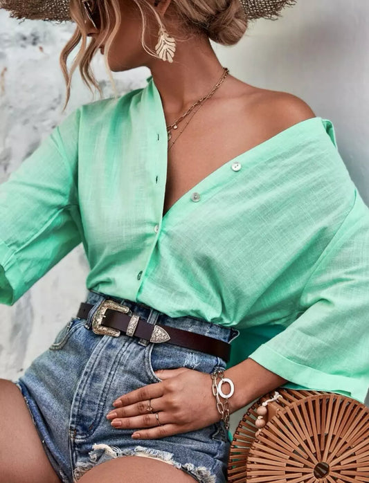 Mint shirt