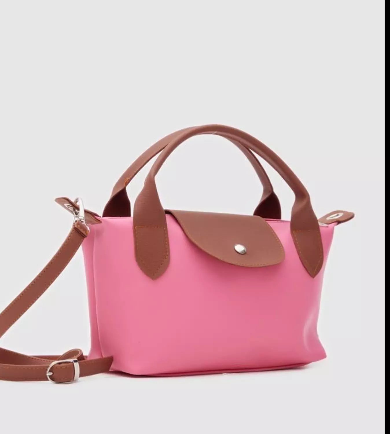 Pinky leather bag