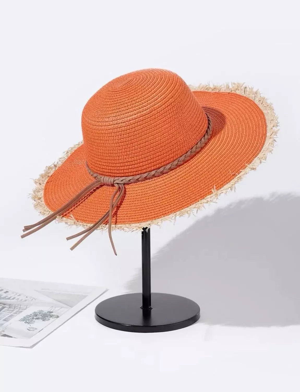 Orange hat