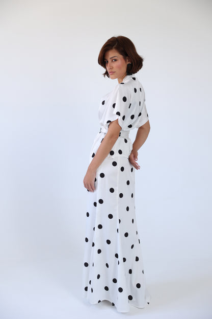 Polka fancy blouse
