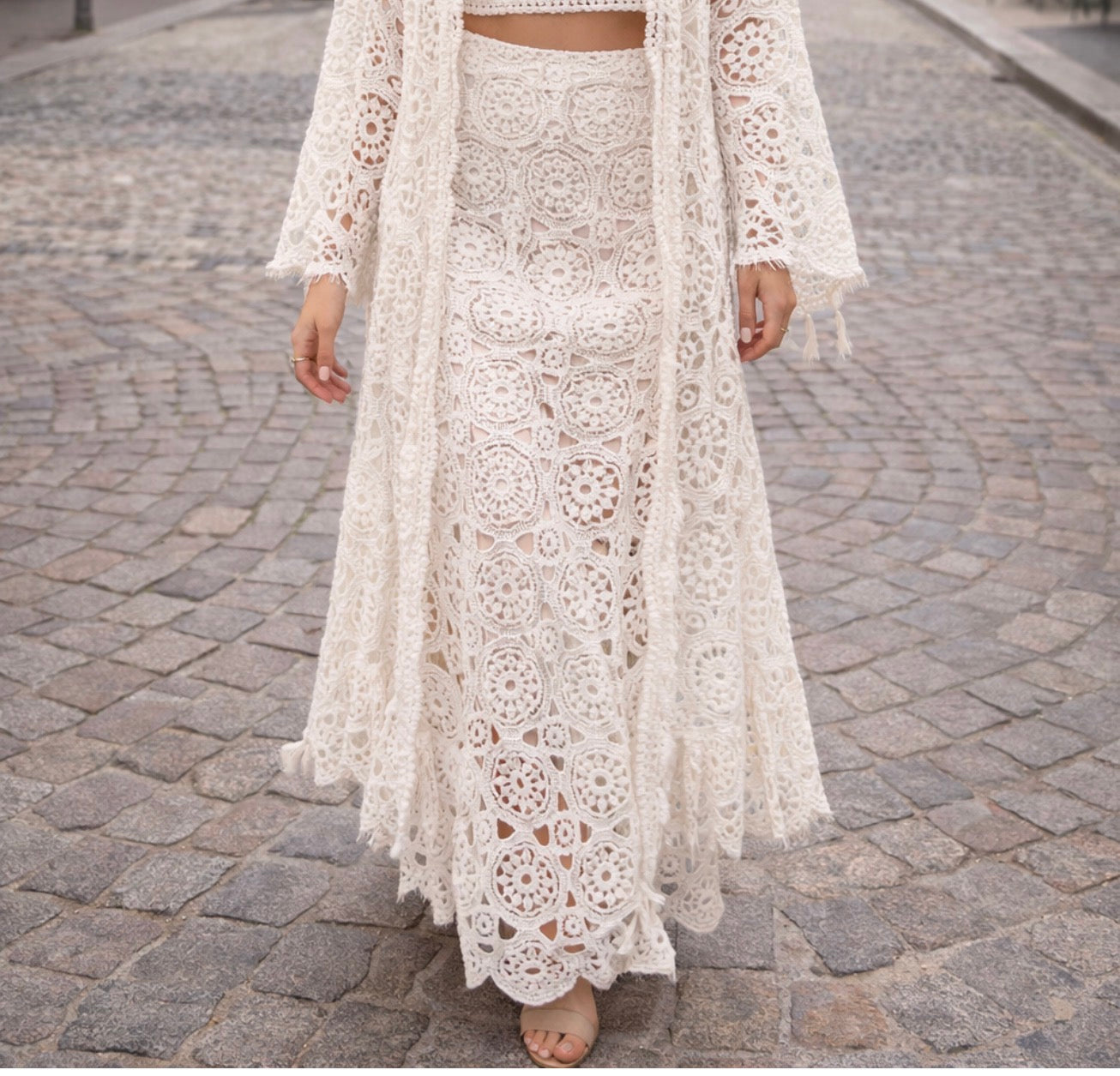 Crochet skirt