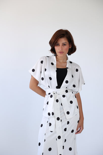 Polka fancy blouse