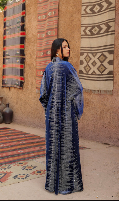 "حواء" Hawaa kaftan navy