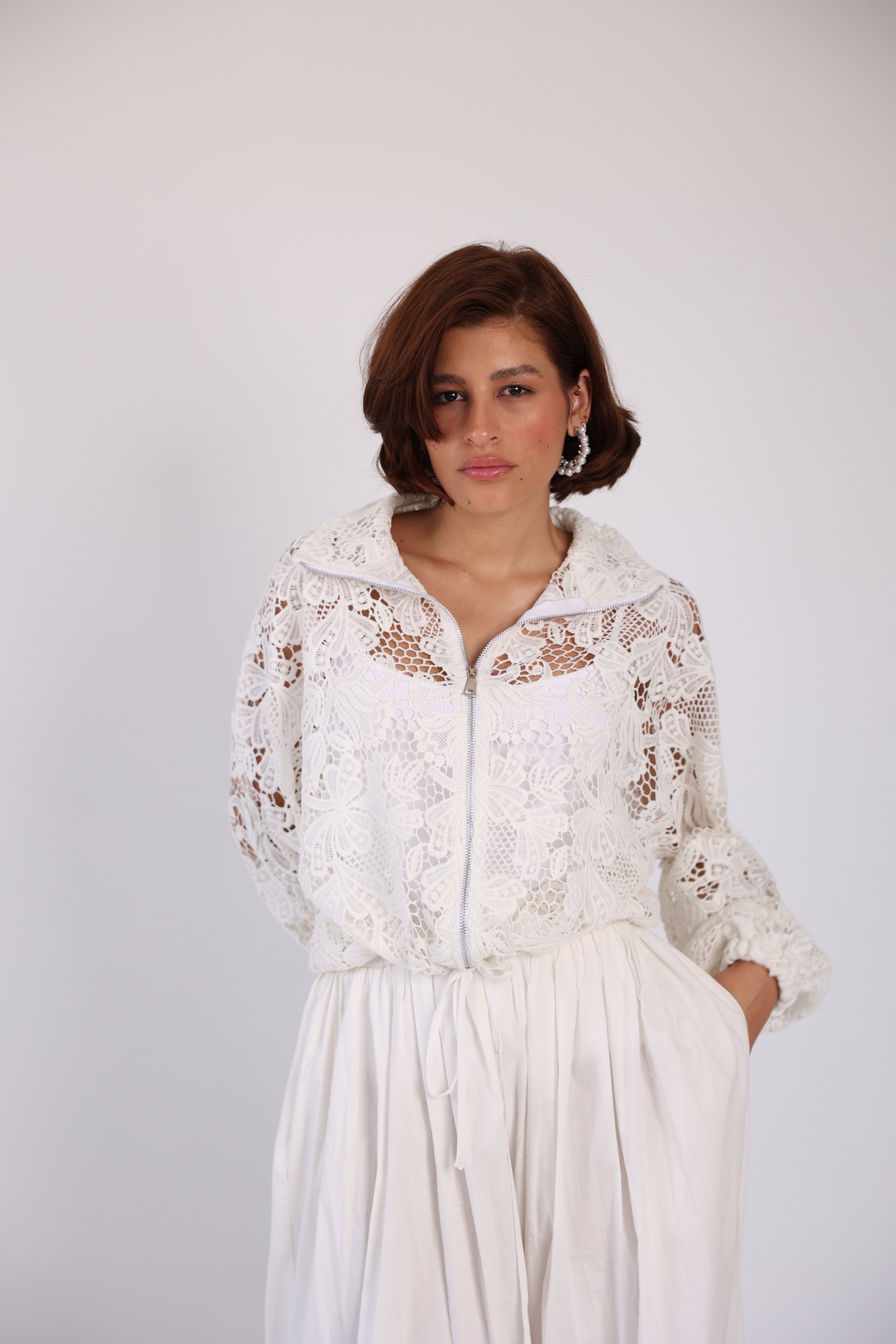 Joubert crop jacket