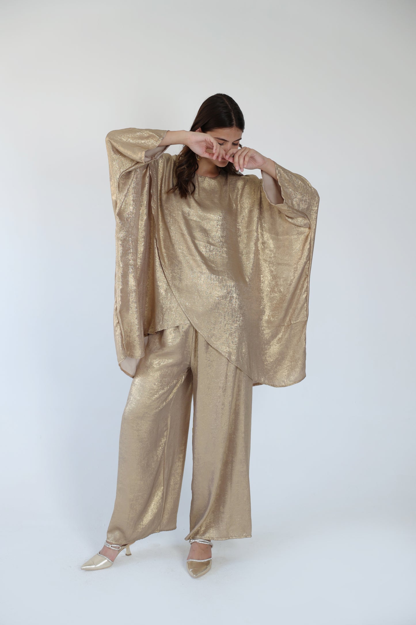 Shimmer evening set
