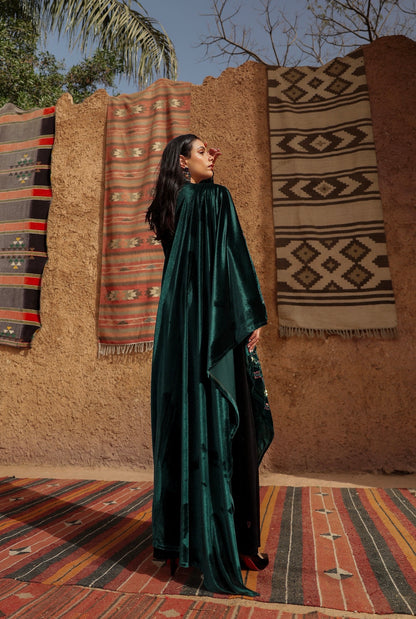 "سهر"  Sahar kaftan olive