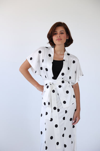 Polka fancy blouse