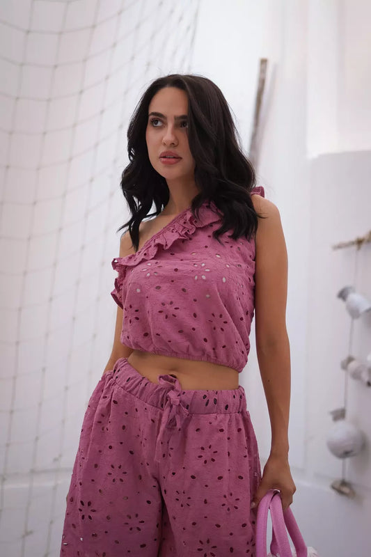 Eyelet summer set