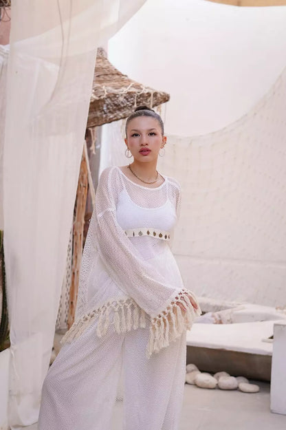 Mesh macrame set