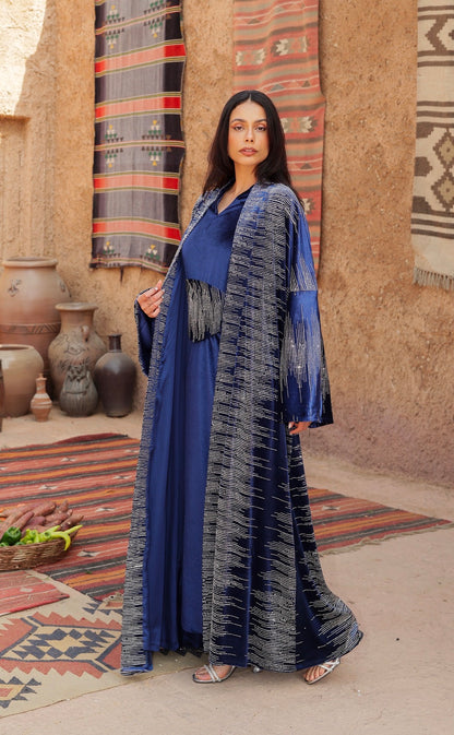 "حواء" Hawaa kaftan navy