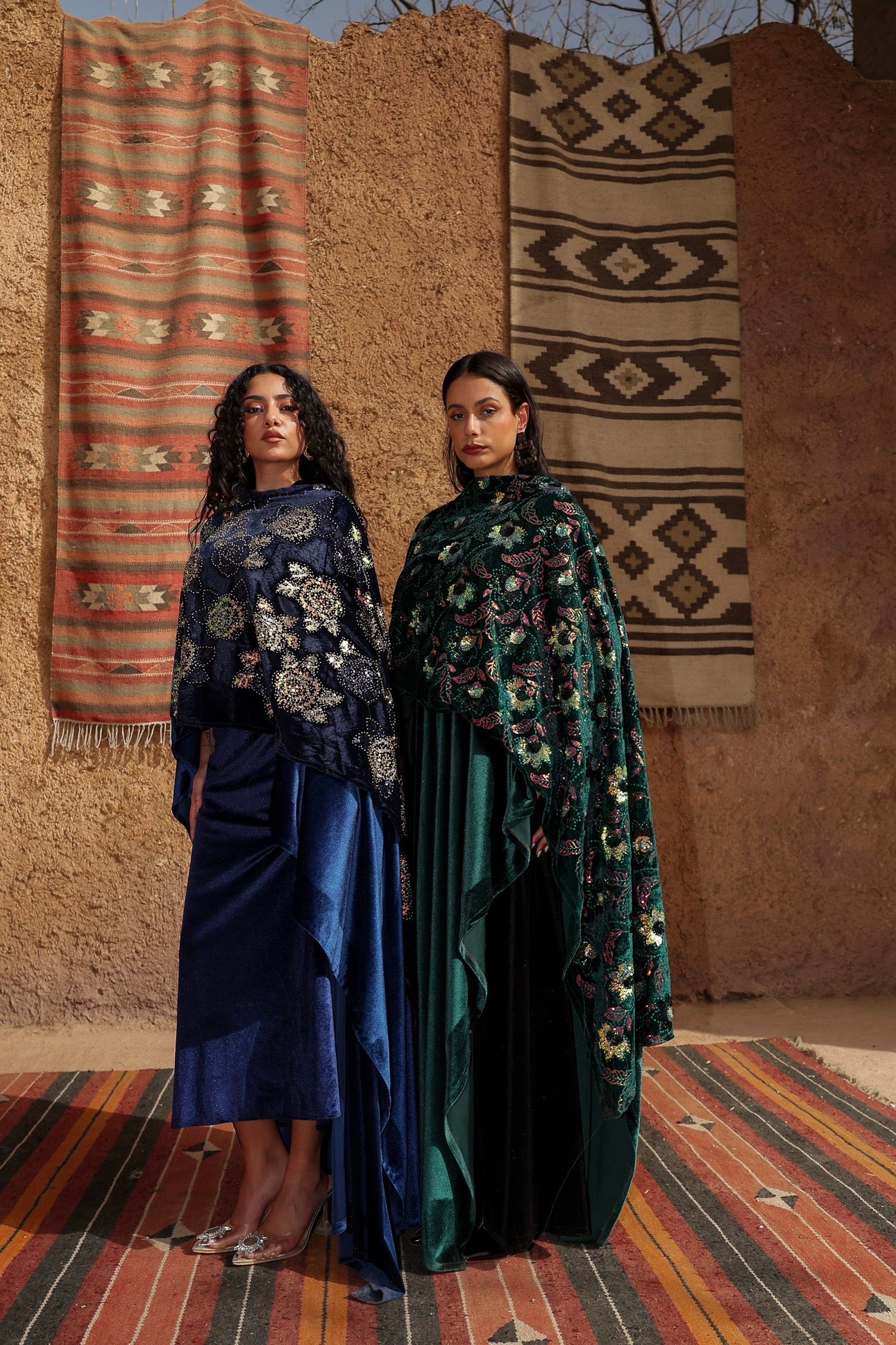 "سهر"  Sahar kaftan olive