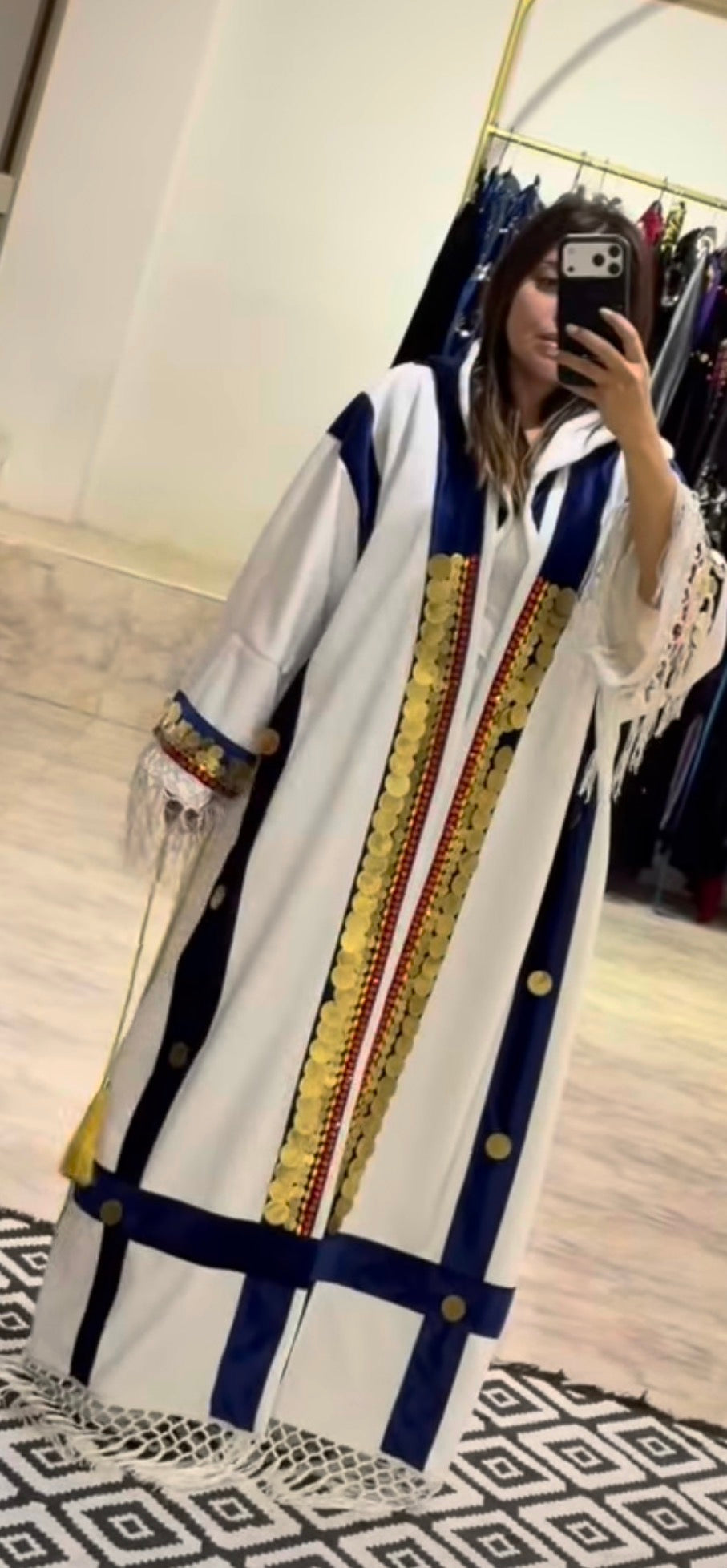 "رنة خلخال" Ranat kholkhal white