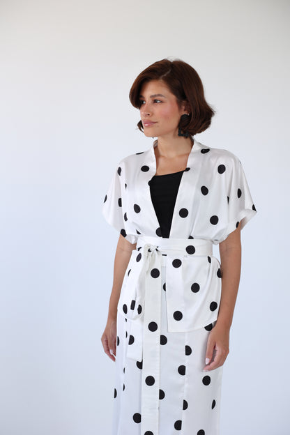 Polka fancy blouse