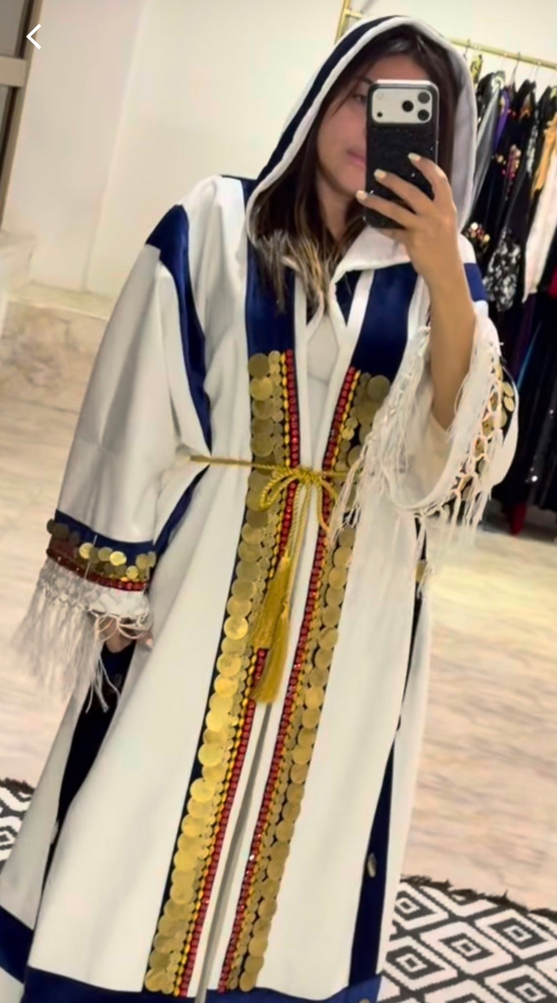 "رنة خلخال" Ranat kholkhal white
