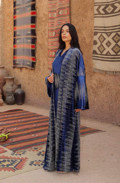 "حواء" Hawaa kaftan navy