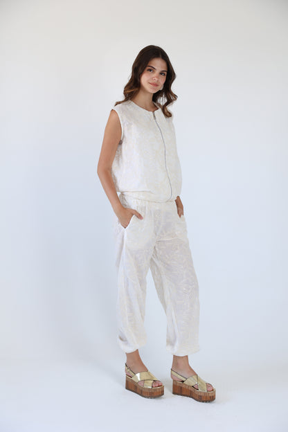 Bling embroidered vest