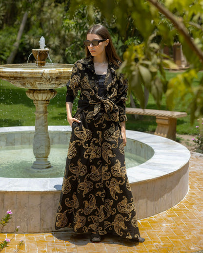 Gold embroidery set
