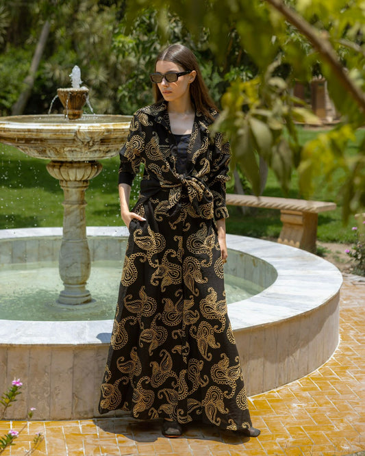 Gold embroidery set