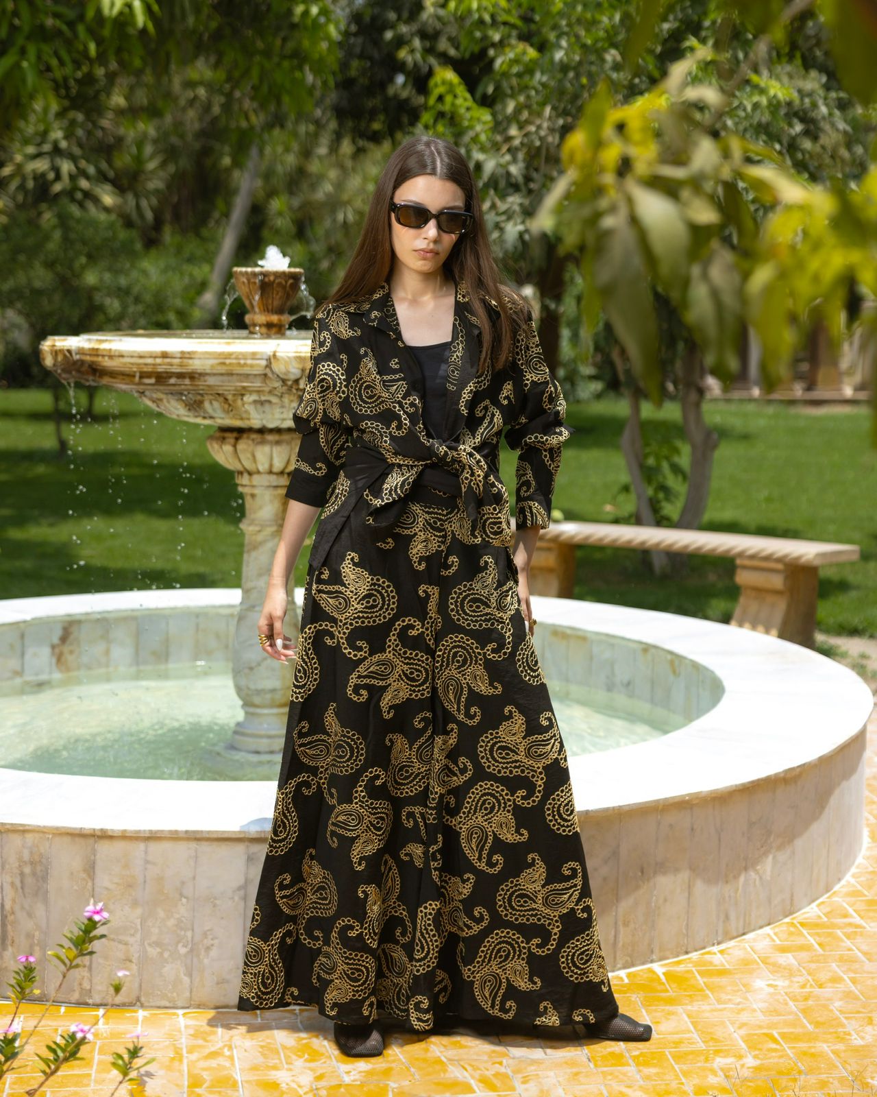 Gold embroidery set