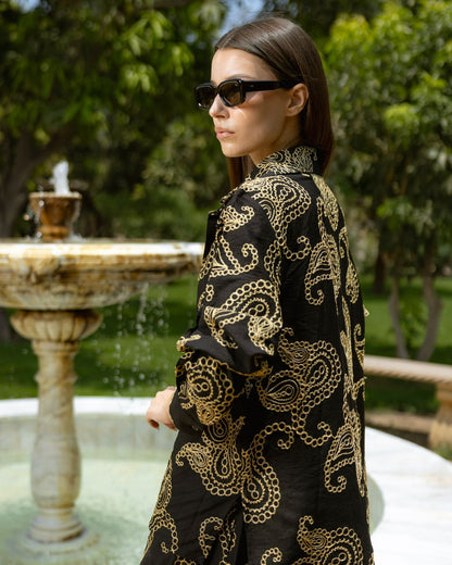 Gold embroidery set