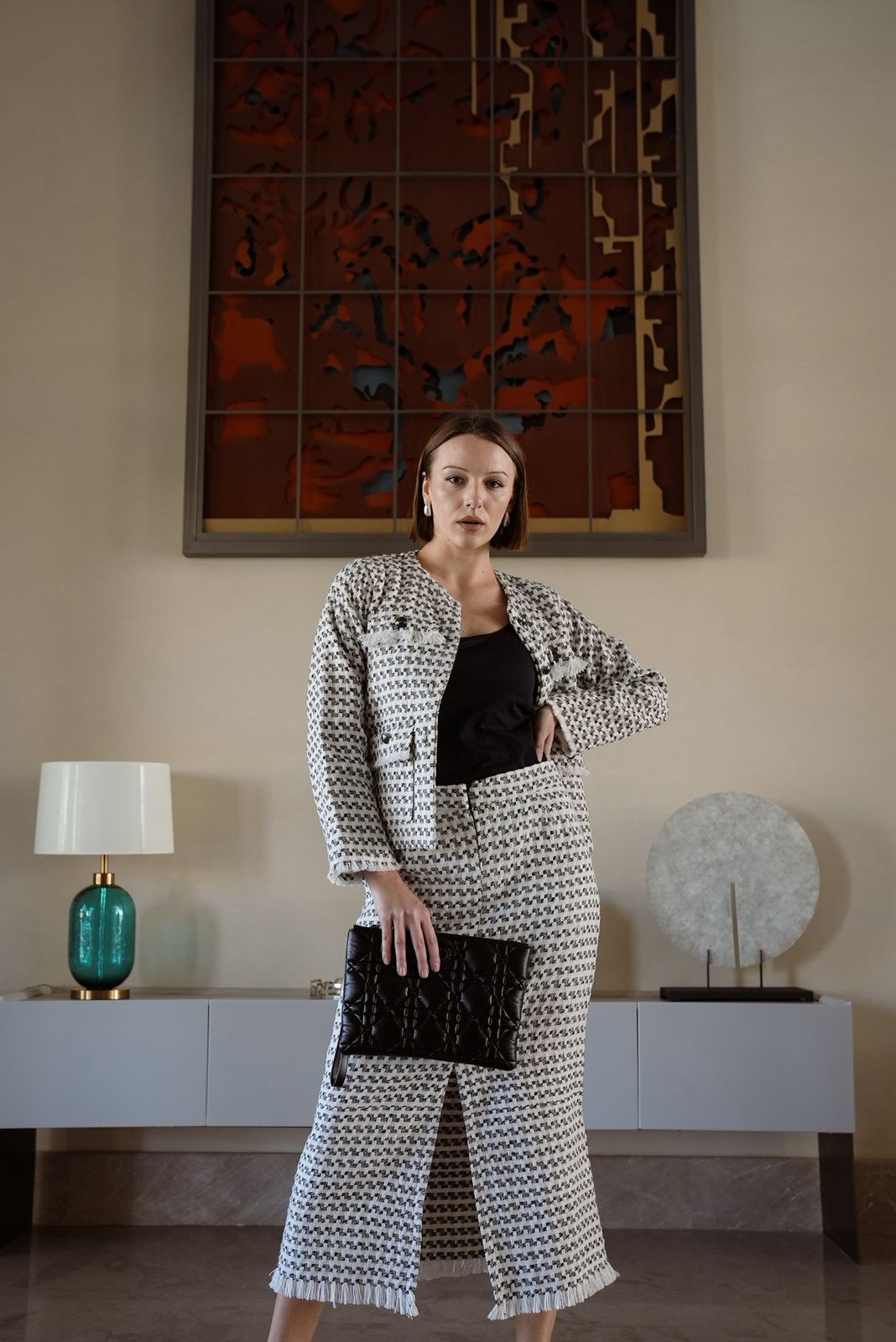 Classic tweed set