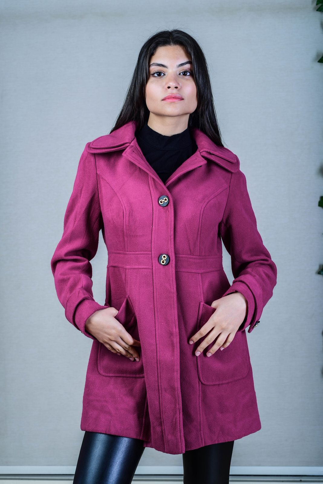 Pink coat