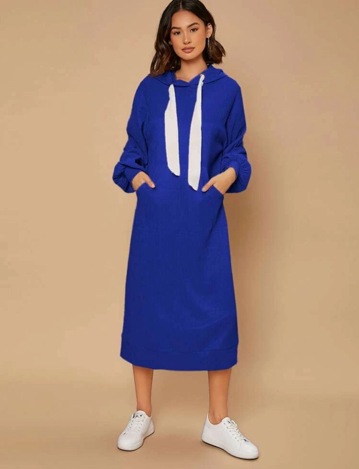 Royal blue dress