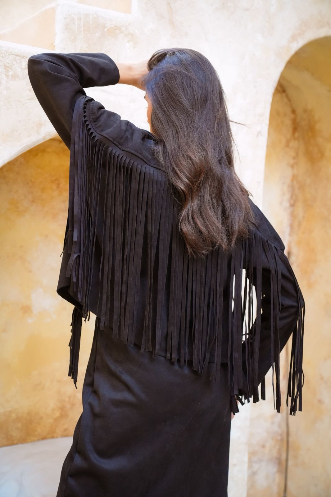 Tassel skirt set