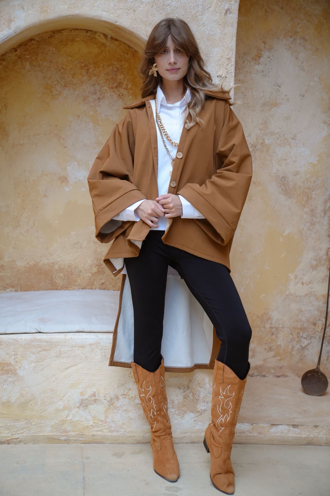 Lishbona oversized coat
