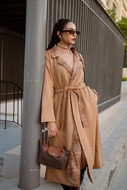 Reversible tiger coat