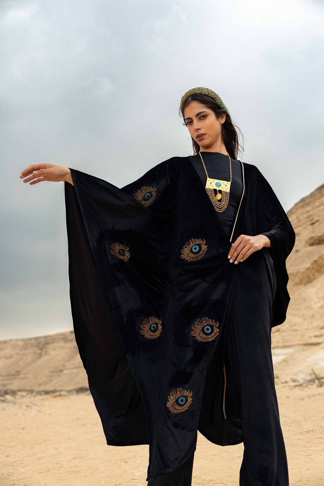 Nazra SHAWL kaftan