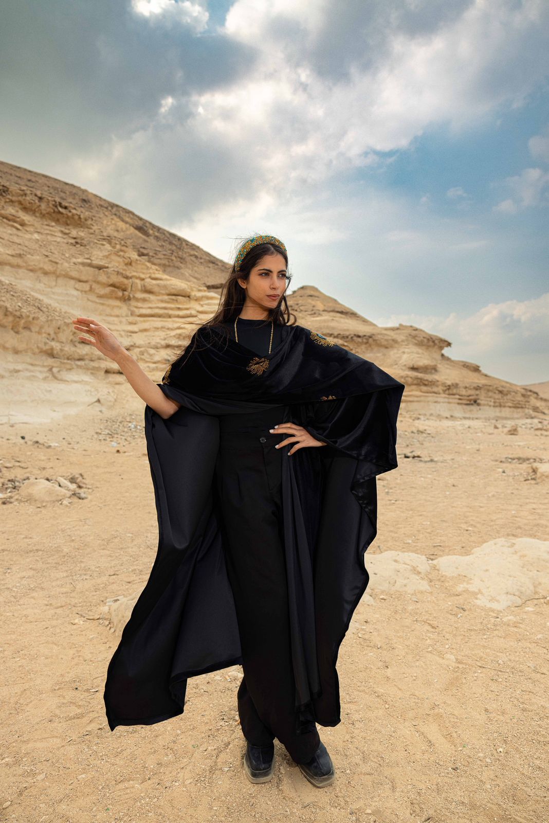 Nazra SHAWL kaftan