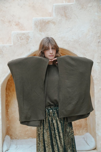 Evelyne bling skirt & poncho