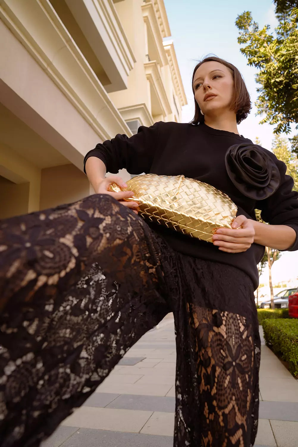 Dantelle “lace” pants