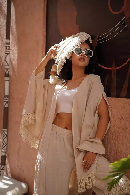 Boho tassel set