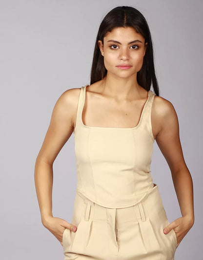Corset crop top