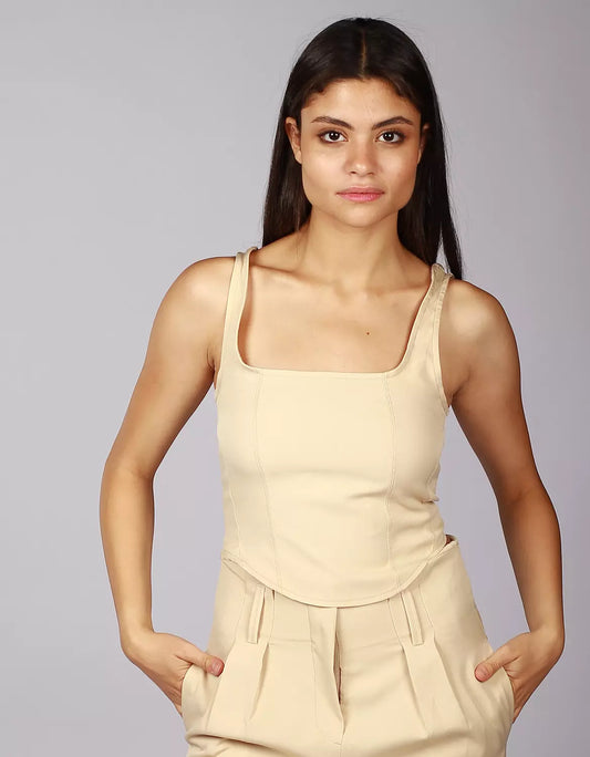 Corset crop top