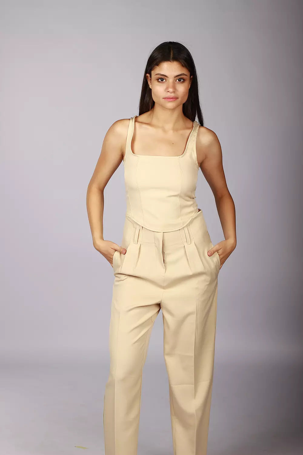 Corset crop top