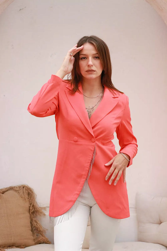 Tassel blazer