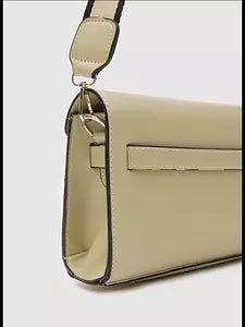 Lock design pouch + crossbody