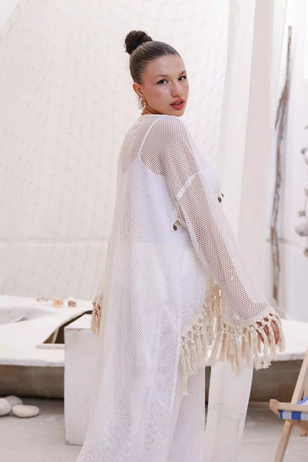 Mesh macrame set