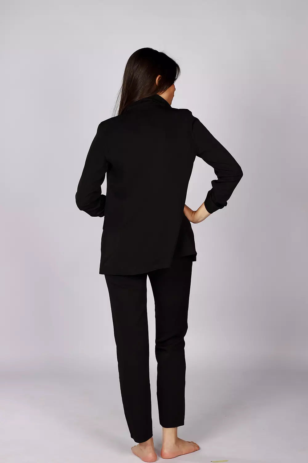 Black blazer set